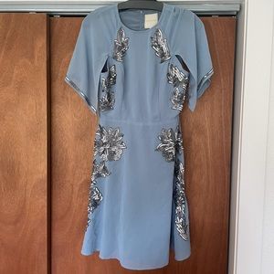 NWT! Modcloth sparkle appliqué dress size small